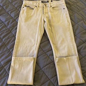 Rude Khaki Skinny Jeans 4 Button Fly